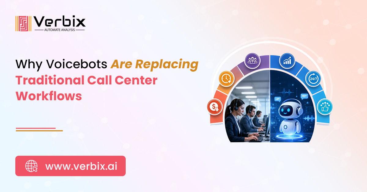 Voicebots replacing traditional call center workflows