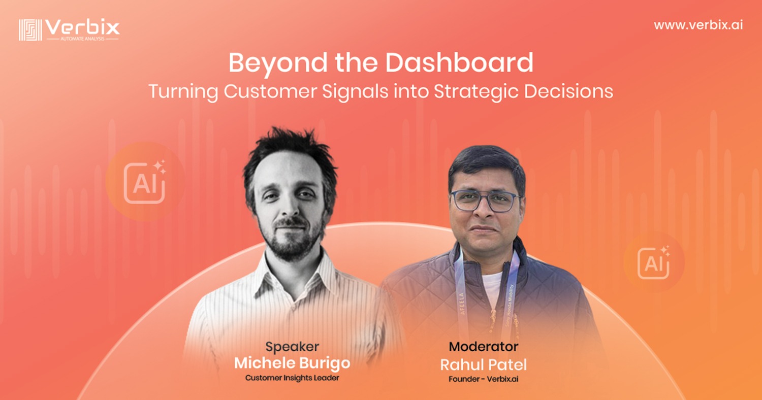 AI analytics transforming customer signals into strategic business decisions and actionable insights