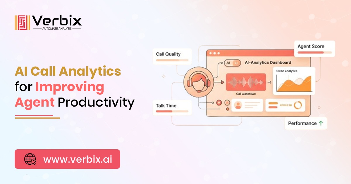 AI call analytics improving agent productivity