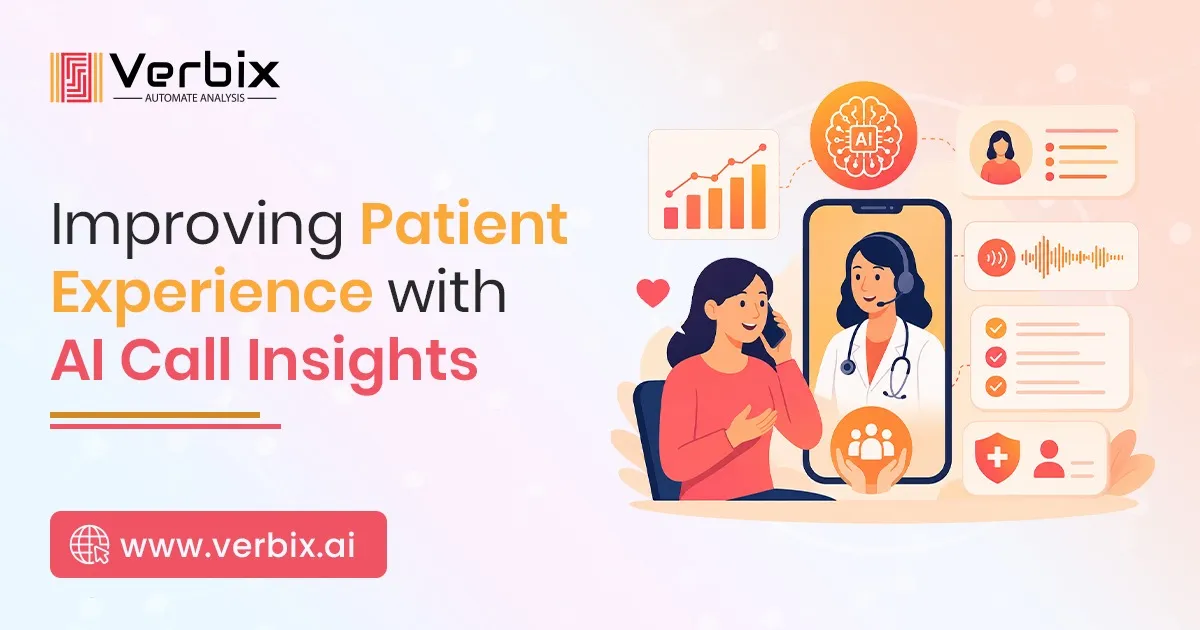 AI call insights improving patient experience in healthcare.