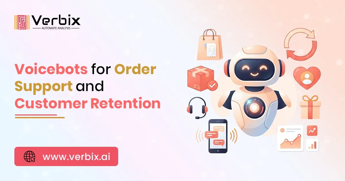 AI voicebots for order support and customer retention