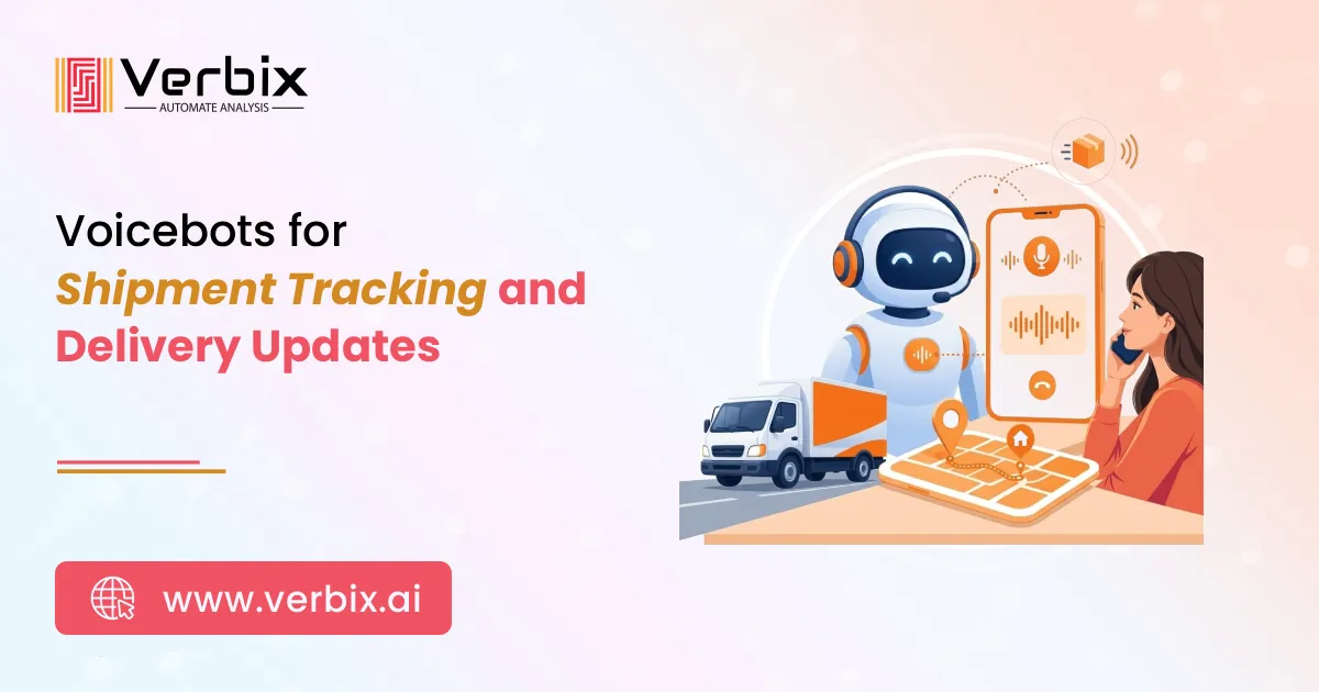 AI voicebots for shipment tracking and delivery updates