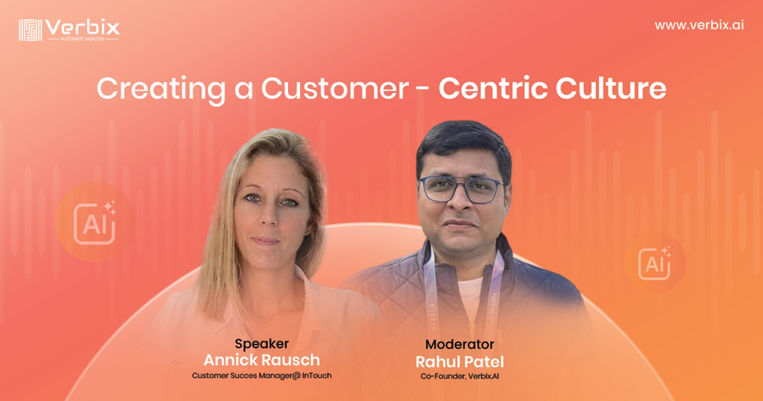 Customer-centric culture webinar by Verbix