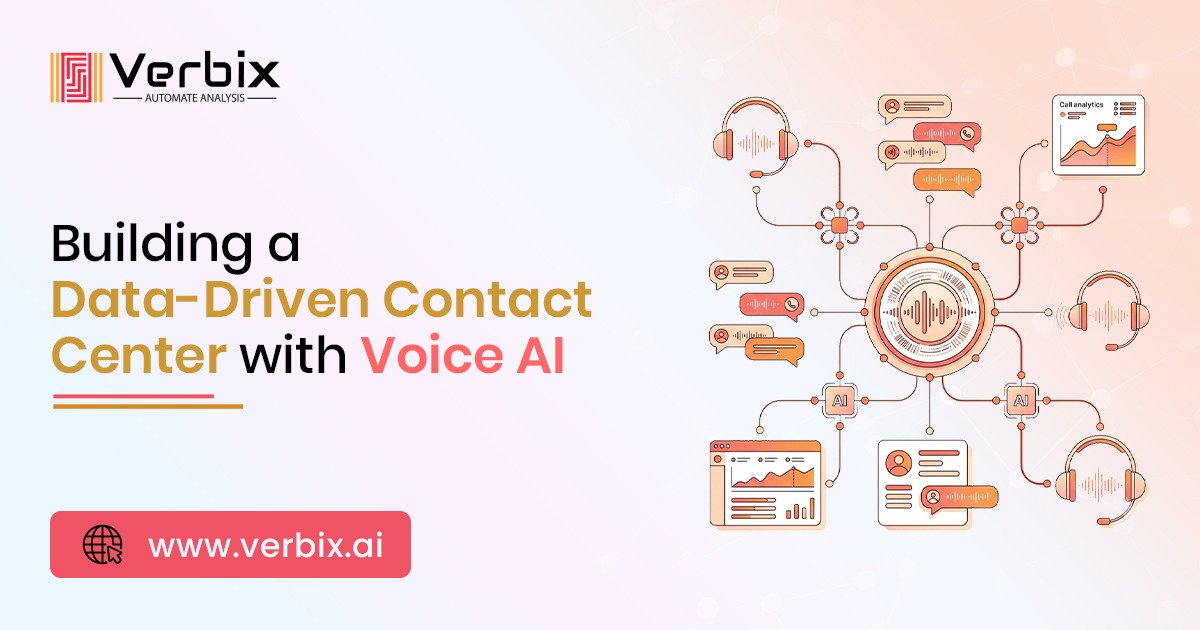 Voice AI for data-driven contact center