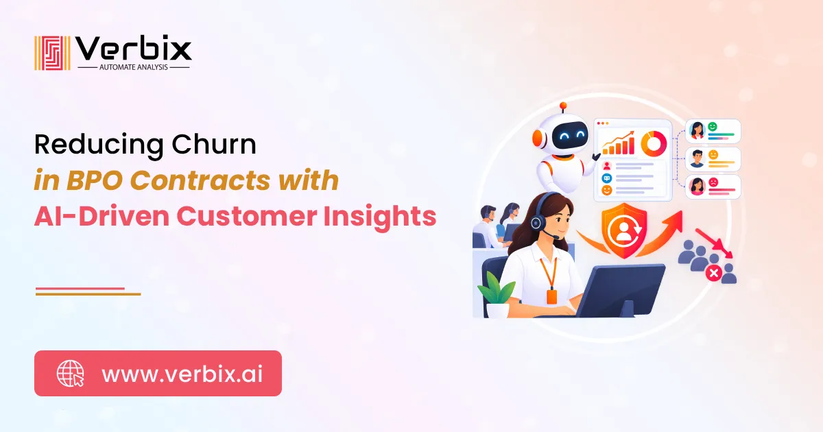 AI-driven customer insights for reducing BPO churn