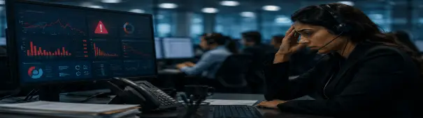 Home service call center with high call volumes and manual record updates