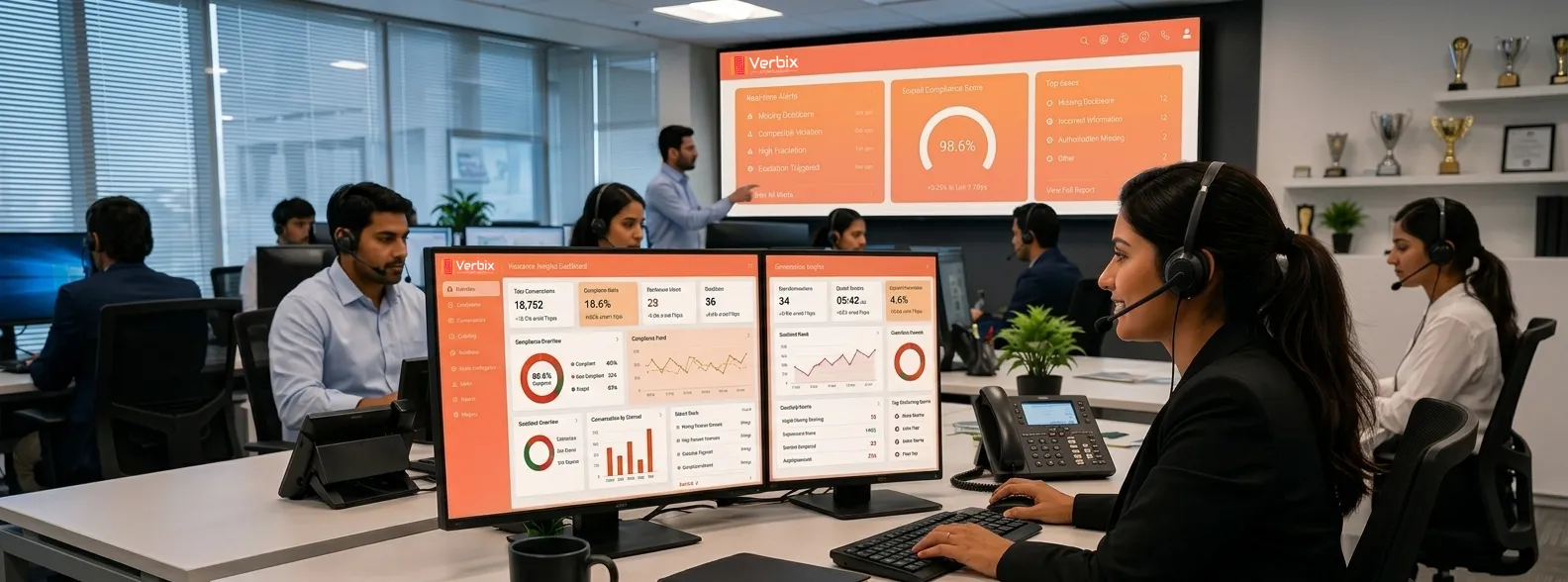 Insurance compliance monitoring dashboard